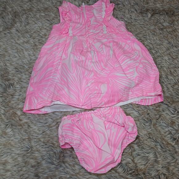 Lily Pulitzer Annabelle Toddler Dress Take It From Your Mumsy Pink 12-18 Months - Picture 4 of 9
